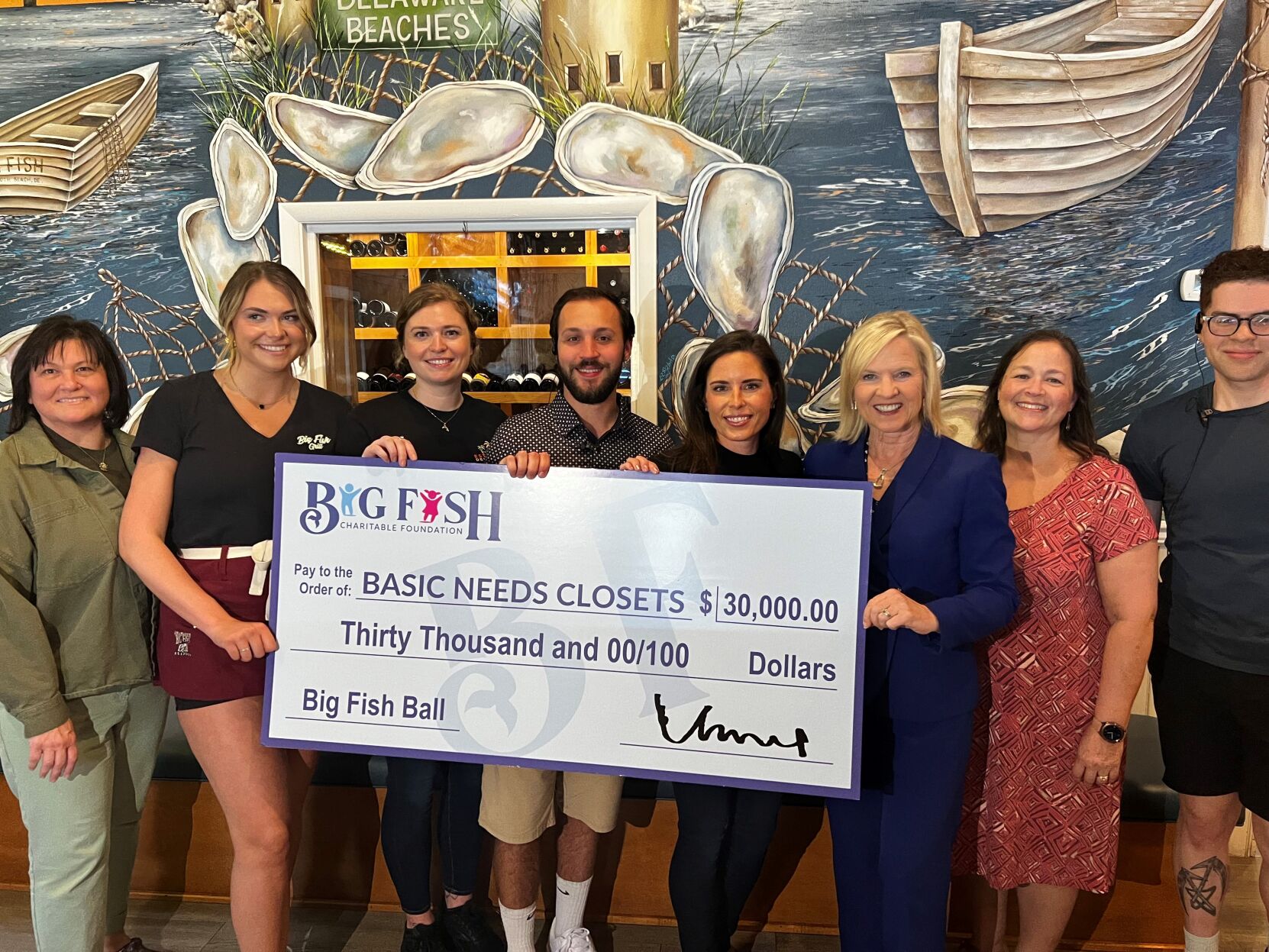 Basic Needs Closets for Students Receives $30,000 Donation from Big Fish Foundation